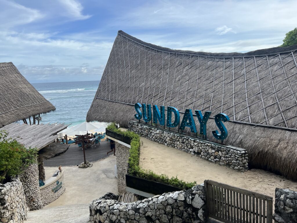 Sundays Beach Club - one of the best beach clubs in Bali