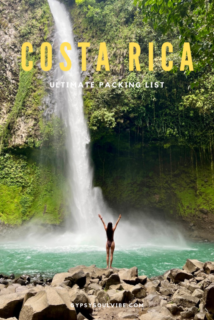 costa rica packing list